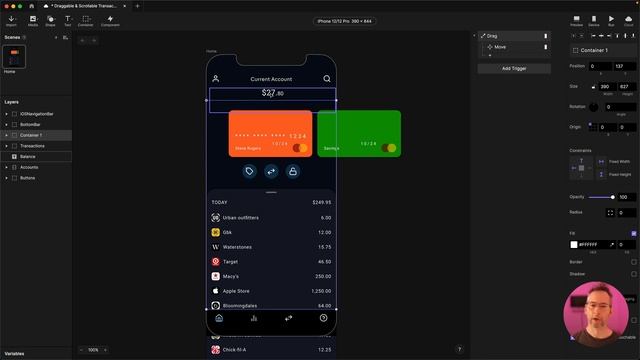 Buliding a Scrollable BottomSheet in ProtoPie - part 1 смотреть онлайн