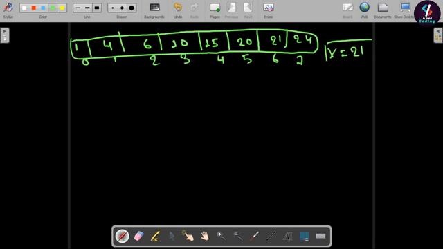 Q45- Binary Search in Data Structure | Binary Search Program in java | Binary search algorithm смотреть онлайн