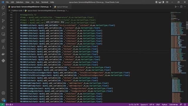 Creación de servidor OPCUA y cliente Modbus con Python смотреть онлайн