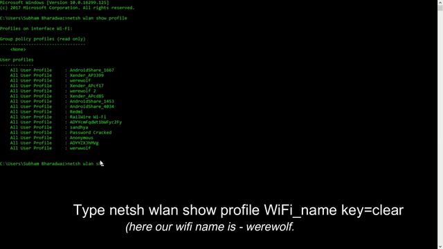 Cmd hack!! WiFi network passwords !!! смотреть онлайн