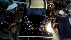 простой однотактный ламповый усилитель,6н2п/6п14п.