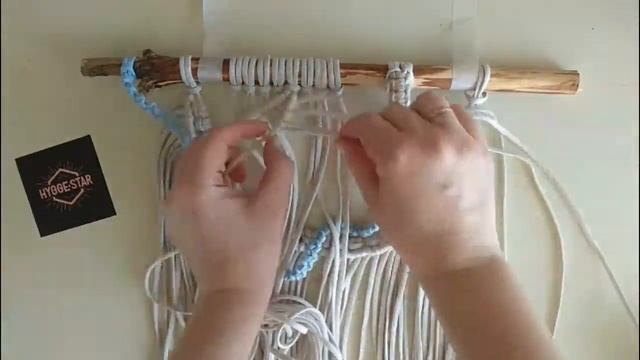 Макраме-панно с цветком (тизер мастер-класса) смотреть онлайн