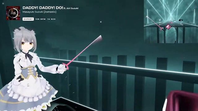 【BeatSaber】DADDY! DADDY! DO! 鈴木雅之 feat. 鈴木愛理【低スペックPCとOculus Quest 2だけでトラッキング】 смотреть онлайн