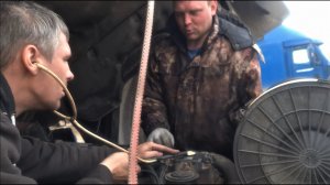 Новая без головая сотрудница!) Три дебила и стетаскоп, что-то починили и поехали на ОХОТУ!!!).