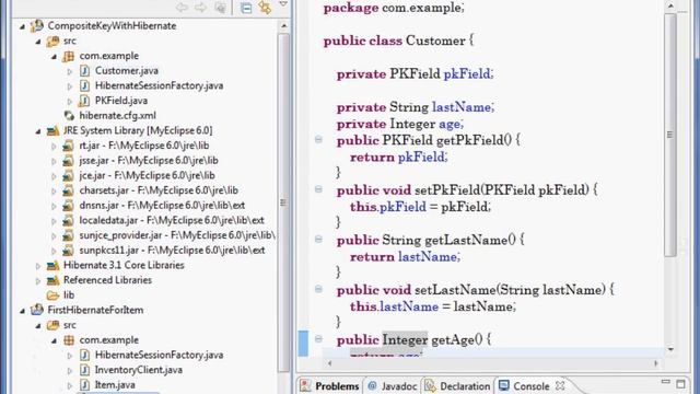 Hibernate Chapter13 - Composite Key смотреть онлайн