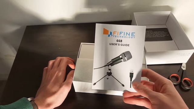 Fifine USB Mikrofon (Mac/PC) Unboxing [Deutsch/German] смотреть онлайн