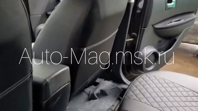 Чехлы на Ниссан Кашкай j10 из экокожи с ромбом  | Фабрика Автопилот | Установка с выездом мастера смотреть онлайн