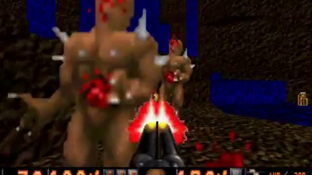 [Doom 2] Alien Vendetta MAP 3 "Cargo Depot" смотреть онлайн