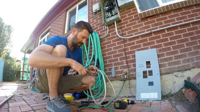 How To Install A 220 VOLT Circuit | THE HANDYMAN | смотреть онлайн