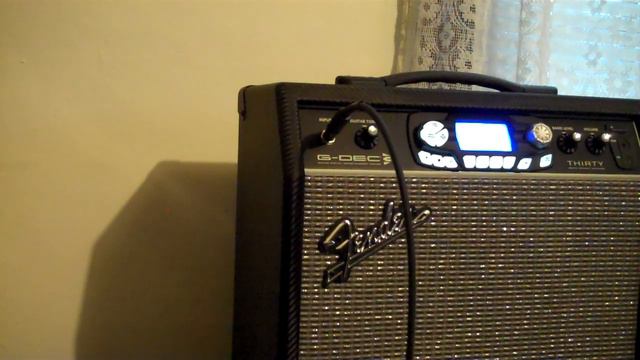 Fender GDEC 3 30 amplifier guitar SRV strat backing track foot pedal looper MP4 смотреть онлайн
