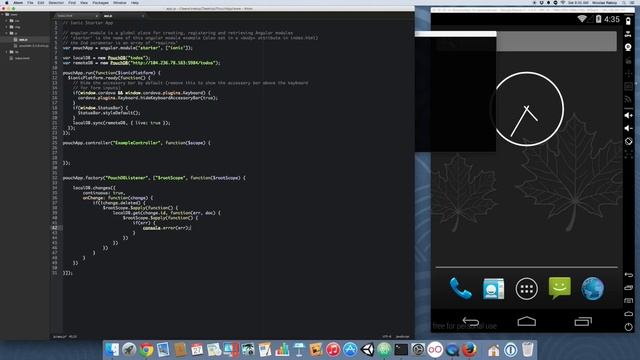 Sync Data Using PouchDB In Your Ionic Framework App смотреть онлайн