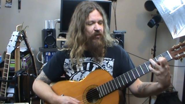 How to Play the Intro From Diary of a Madman - Acoustic Guitar Lesson смотреть онлайн