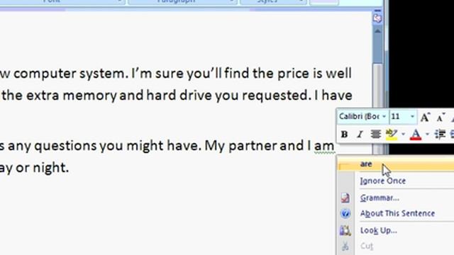 Microsoft Word 2007 Tutorial - part 05 of 13 - Entering Text 2 смотреть онлайн
