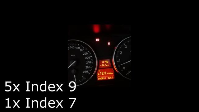 BMW N54 Injector Index 7, 9 vs Index 12 [Cold Start] смотреть онлайн