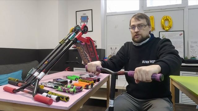 Про грипсы для самоката. Как выбрать, что купить. Обзор от магазина Bunny Shop. смотреть онлайн