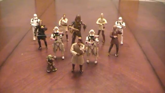 Gangnam Style Star wars Stop Motion смотреть онлайн