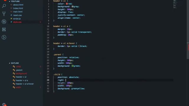 12 css позиционирование, селектор по классу смотреть онлайн