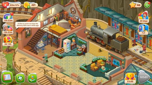 Homescapes - My Third House - Tour ? Level 10501 Playrix