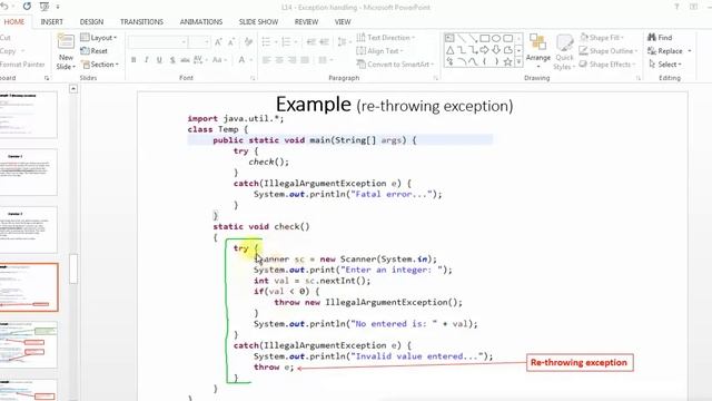 Exception-handling (Part-7) смотреть онлайн