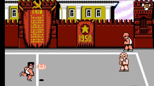 Nekketsu Koukou Dodgeball bu (Super Dodge Ball) [NES]| смотреть онлайн