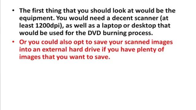 Scanning for Newbies - How to Scan and Digitize Photos, Slides and Negatives to DVD смотреть онлайн