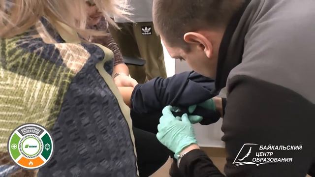 Обучение добровольцев-спасателей Филиала Группы ИЛИМ (г. Братск) оказанию первой помощи пострадавши смотреть онлайн