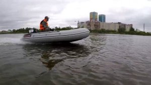 Надувная лодка ПВХ Таймень 3400 НДНД - обзор испытания! Новинка лодки ПВХ от Мастер Лодок.