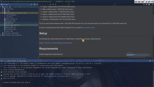Programming Workout #210 TYPESCRIPT @exercism io смотреть онлайн