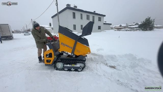 Российский Bobcat может все!, и стоит намного дешевле! Мини-погрузчики, думперы Baumech смотреть онлайн