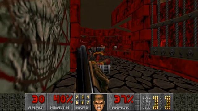 Doom II: No Rest for the Living - (Map07) Baron's Banquet смотреть онлайн