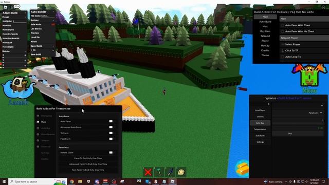 [OP] Build A Boat For Treasure Script Hack | Gold Farm | Auto Build + Steal Boats | *PASTEBIN 2022* смотреть онлайн