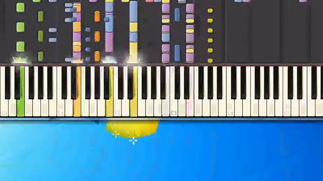 California Kravitz Lenny [Piano tutorial by Synthesia] смотреть онлайн