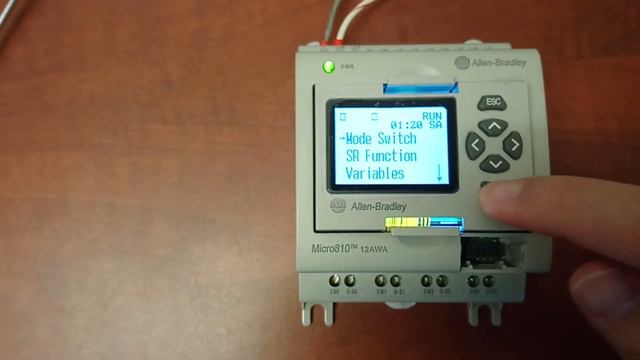 Allen Bradley Micro810 How To Change PLC To Program Mode смотреть онлайн