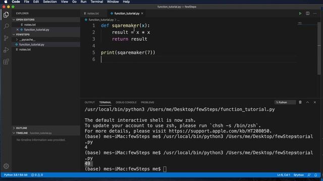 Code using Functions in Python (def functionName: pass, function(*args, *kwargs), function types смотреть онлайн