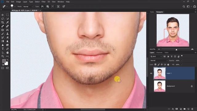 Photoshopda 3x4 Rasm Qilish
