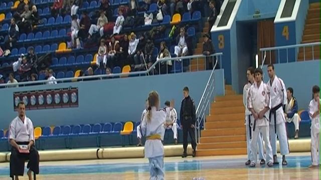 Ката Дай Ик-кё. Хмелевская Юлия СК "ЛИДЕР" Косики Каратэ смотреть онлайн