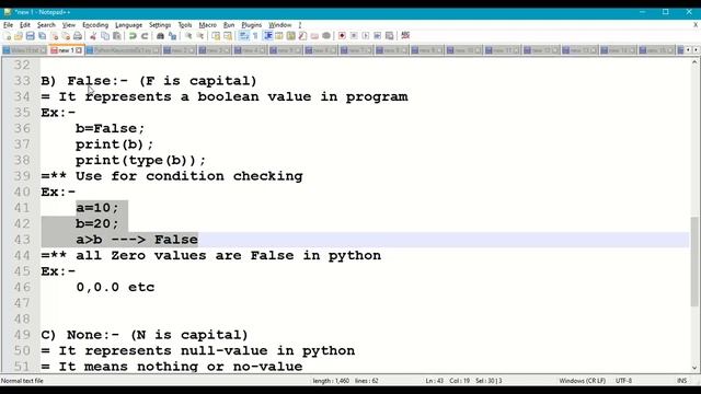 Python Keywords || Python True Keyword || Python False Keyword || Python None Keyword || #15 смотреть онлайн