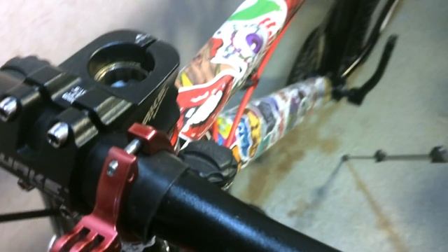 Алюминиевый вынос и руль. Установка. Подгонка. смотреть онлайн