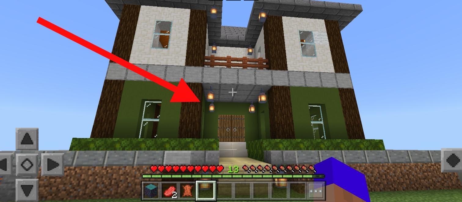 Откуда в нашей деревне появился этот дом. Обзор дома в майнкрафт. смотреть онлайн