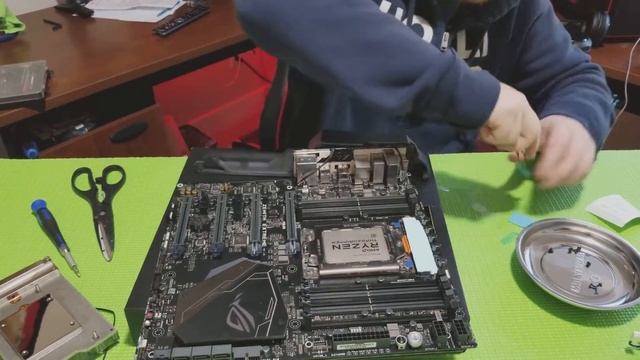 x399 monoblock install tutorial on the zenith extreme смотреть онлайн