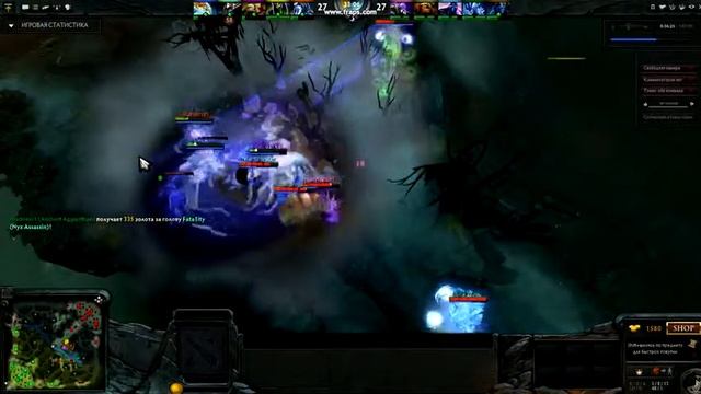 Dota 2. Na`Vi отдыхает.Очень слаженная игра. смотреть онлайн