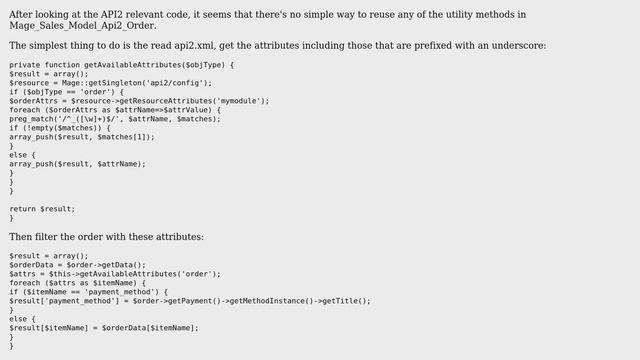 How to obtain a JSON order rendered by the REST API in the sales_order_place_after event observer? смотреть онлайн