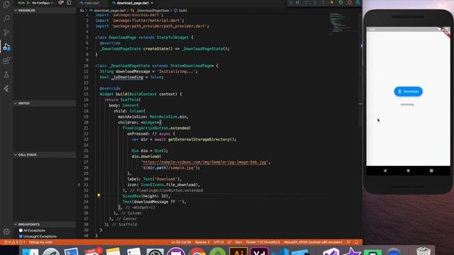Flutter Download Progress Indicator || Essential смотреть онлайн