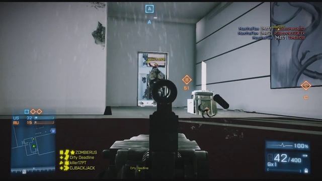 Battlefield 3 Гайд: Стволы Close Quarters #10 LSAT смотреть онлайн
