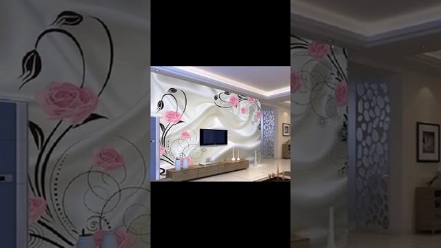 Стереоскопические обои в интерьере. смотреть онлайн