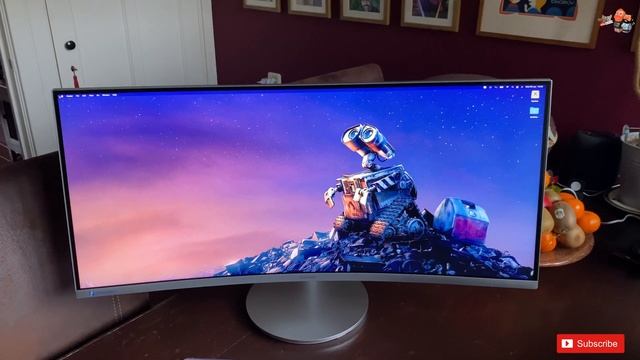 A very quick review of Samsung LC34J791WTUXEN Ultra wide QLed curved monitor (no vid filter) смотреть онлайн