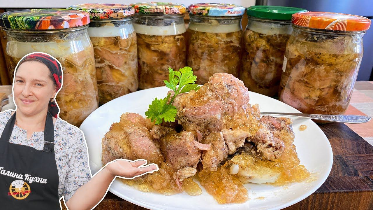 Самое НЕЖНОЕ МЯСО из рульки в автоклаве. Такую ТУШЁНКУ хоть на Новогодний стол, цыганка готовит. смотреть онлайн