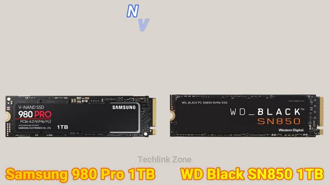 Samsung 980 Pro 1TB Vs Western Digital WD Black SN850 1TB