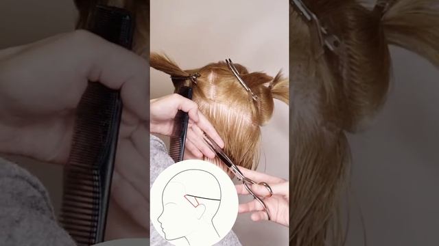 СТРИЖКА ВОЛОС/ Фрагмент короткой женской стрижки для тонких и редких волос смотреть онлайн