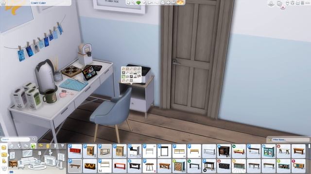The Sims 4 Speed Build | INTROVERT & EXTROVERT APARTMENT [Opposite Roommates] + CC Links смотреть онлайн